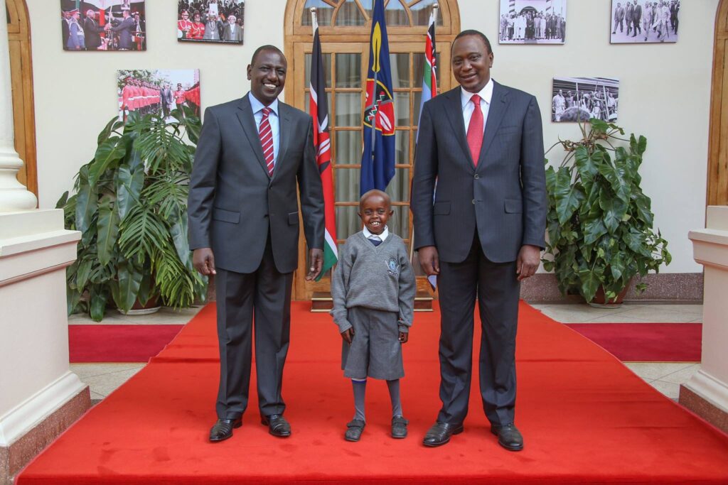 Making an appointment to meet president Uhuru